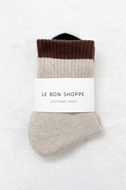 Color Block Girlfriend Socks (wholesale)