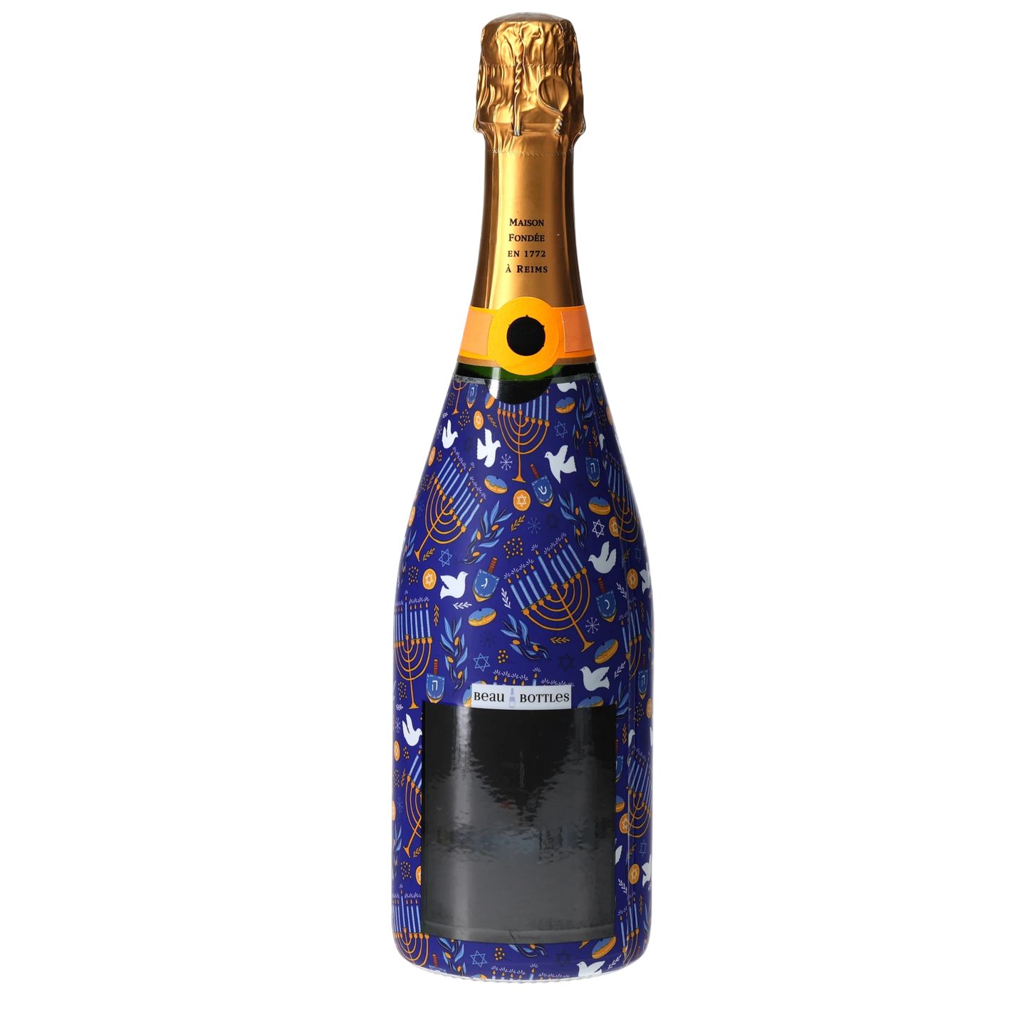 Limited Edition Hanukkah Champagne Bottle Wrap