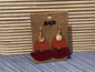 Anju Earrings - Reds