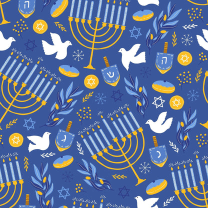 Limited Edition Hanukkah Champagne Bottle Wrap