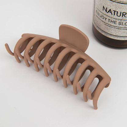 4.33'' Matte Hair Claw Clip For Thick Hair