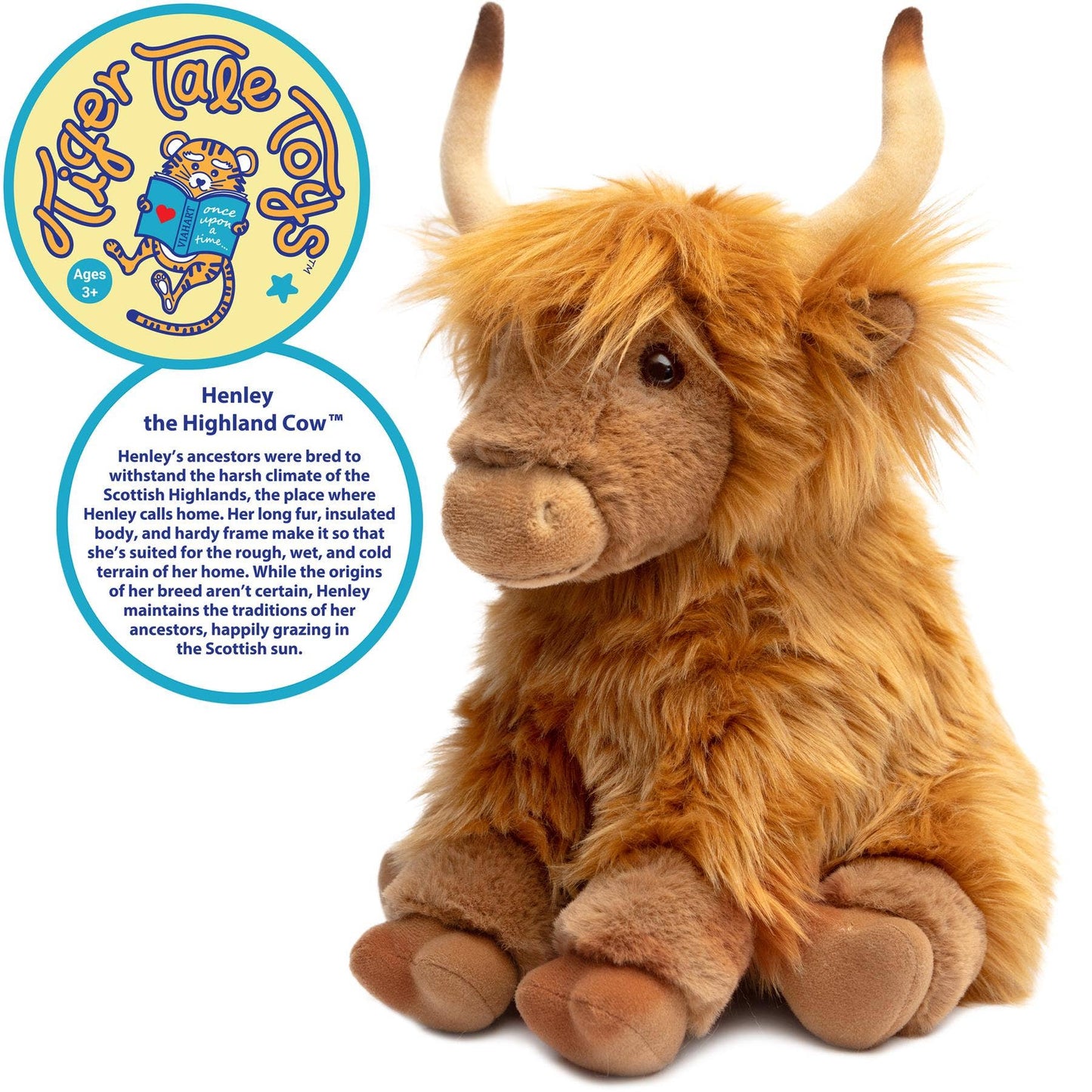 Henley The Highland Cow | 11 Inch Stuffed Animal