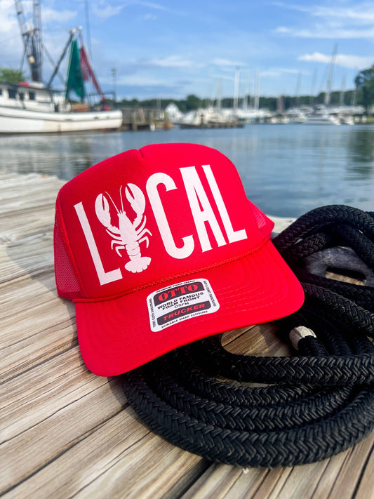 LOCAL Lobster Trucker Hat