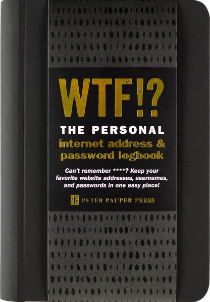 WTF? The Personal Internet Address & Password Organizer