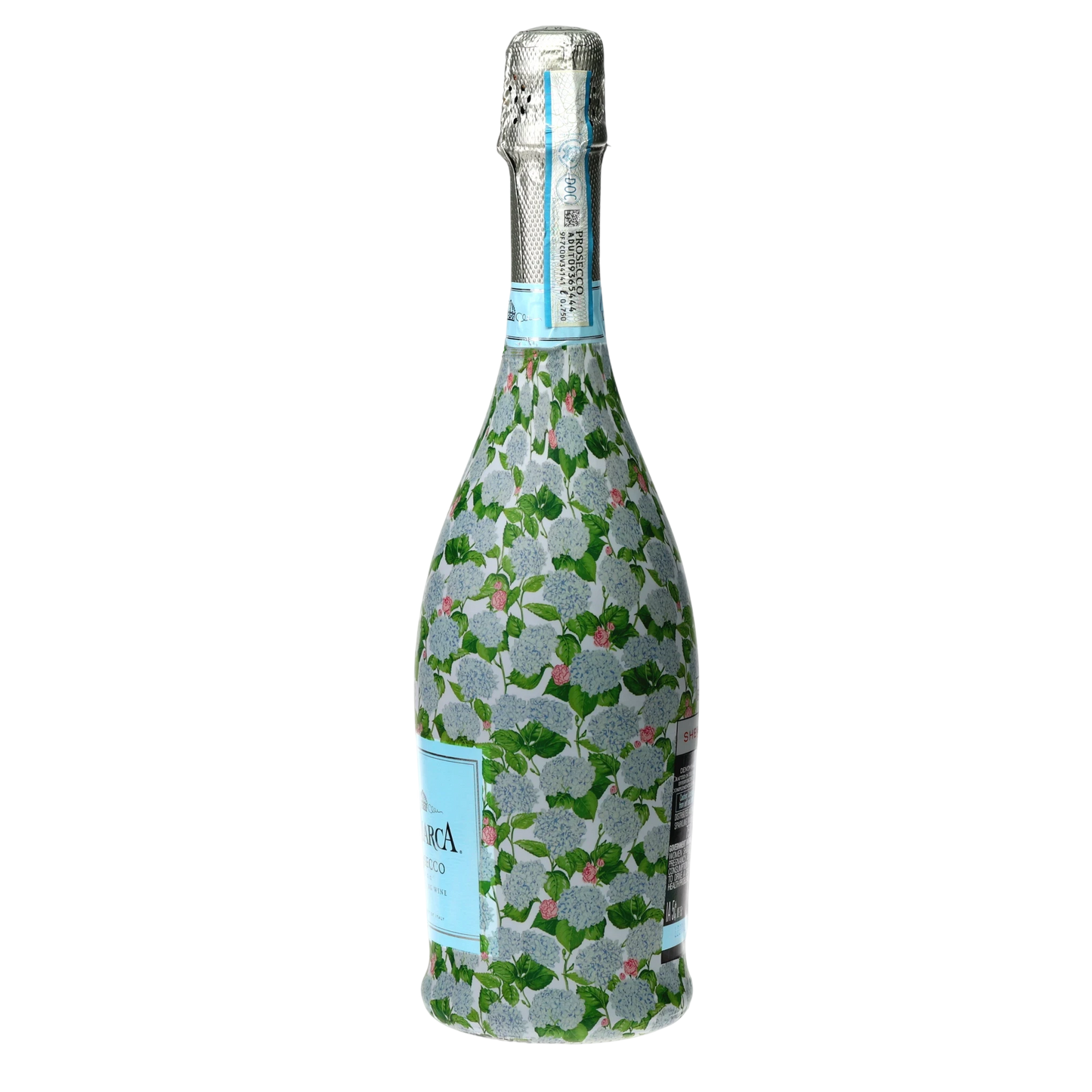 Sheridan French Collection - Classic Hydrangea Prosecco Bottle Wrap