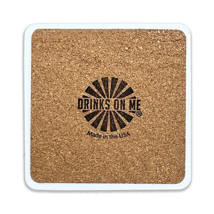 COASTER Balanced Diet | Funny Home Gift | Home Bar Decor