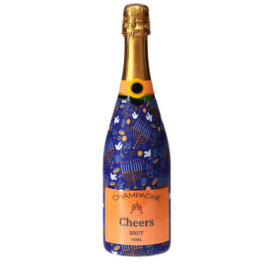 Limited Edition Hanukkah Champagne Bottle Wrap