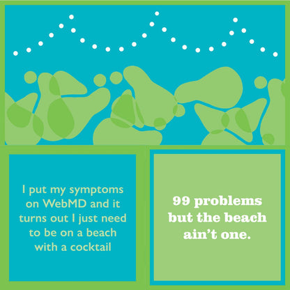 NAPKIN Beach 99 Problem | Funny Party Gift | Cocktail Napkin