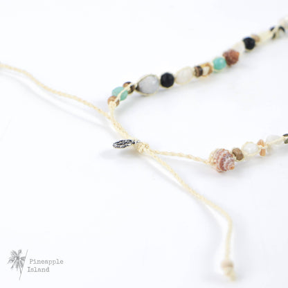 Nixie Beaded Seed Choker Necklace, by Pineapple Island