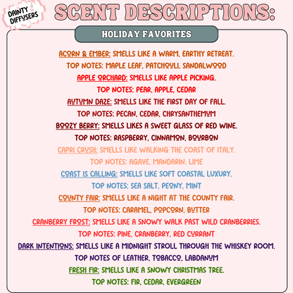 Fall Is My Second Favorite F Word Funny Car Freshener | Hanging Car Diffuser
