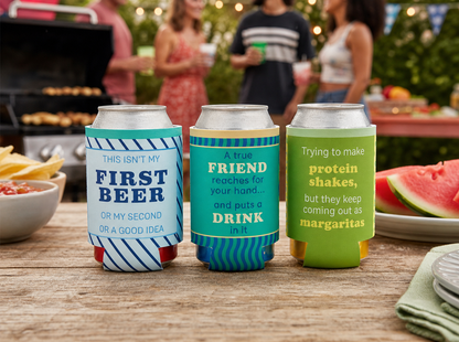 CAN SLEEVE A True Friend | Funny Bar Gift | Novelty