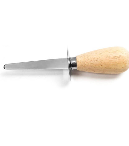 Nantucket Oyster Knife, Wooden Handle, 6" x 1.25" x 1.25"