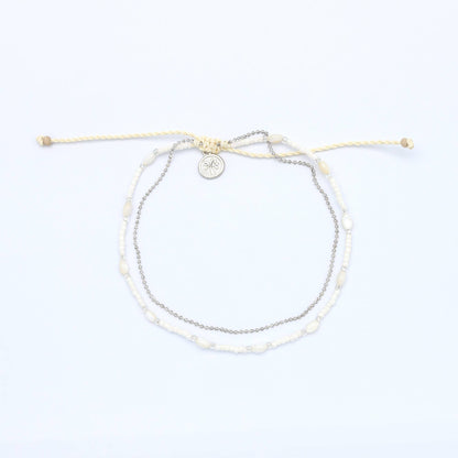 Berkilauan Double Bracelet, Adjustable Bracelet by Koh Surf