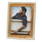 Distressed Wood Photo Frame