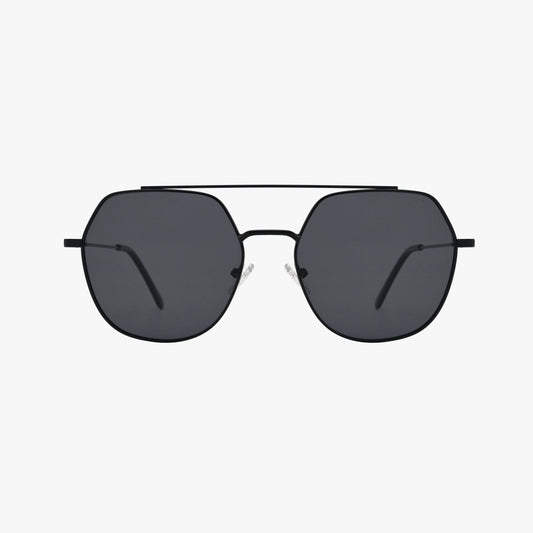 PALM MIDNIGHT Polarized Premium Metal Geometric Sunglasses