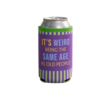 CAN SLEEVE Its Weird | Funny Bar Gift | Novelty