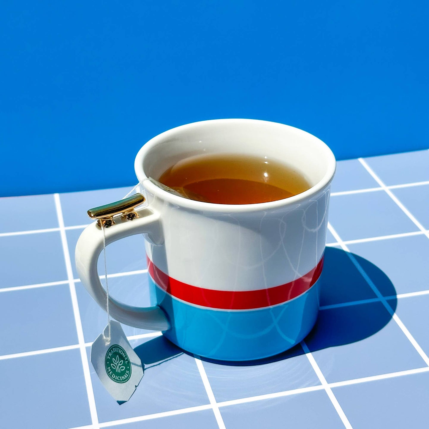 HIGH TIED Tea Mug - 12oz Ceramic Mug with Nautical Design