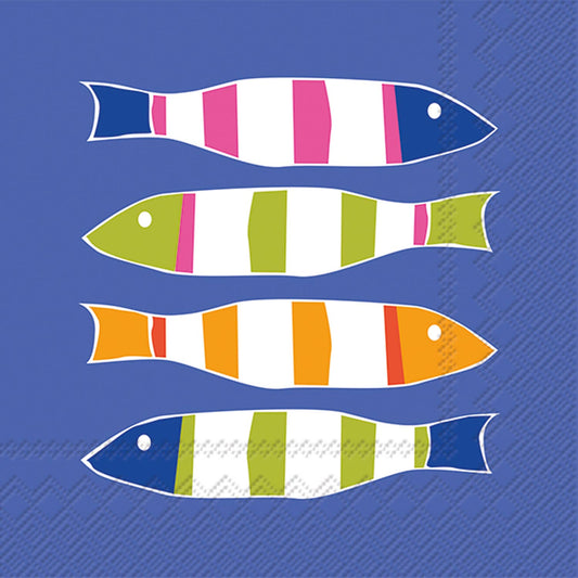 Paper Cocktail Napkins Pack of 20 Stripers