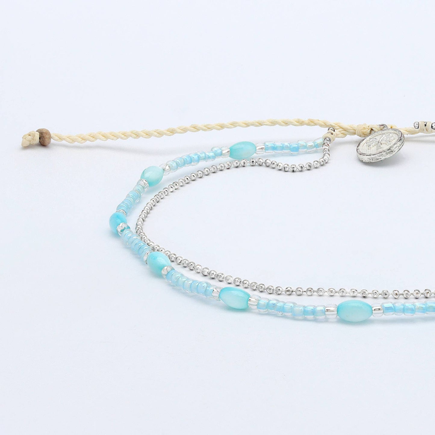 Berkilauan Double Bracelet, Adjustable Bracelet by Koh Surf