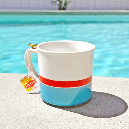 HIGH TIED Tea Mug - 12oz Ceramic Mug with Nautical Design