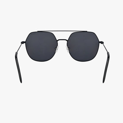 PALM MIDNIGHT Polarized Premium Metal Geometric Sunglasses