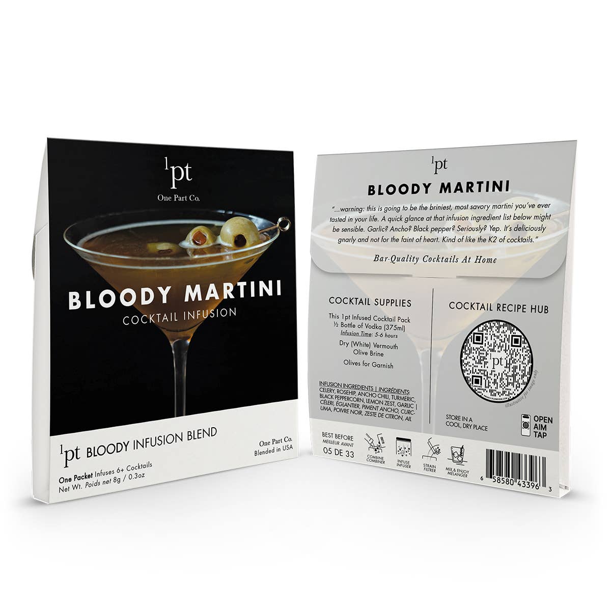 1pt Bloody Martini Cocktail Pack