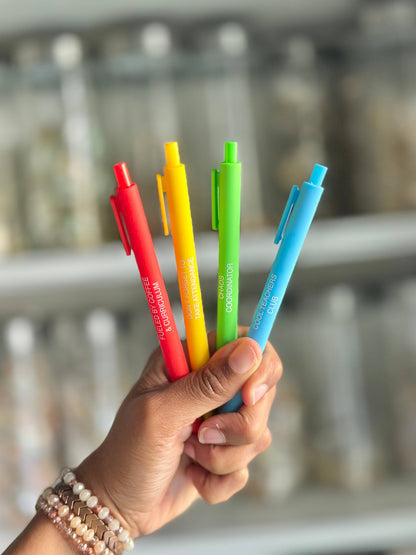 Cool Teachers Club Pen Set | Funny Teacher Gift