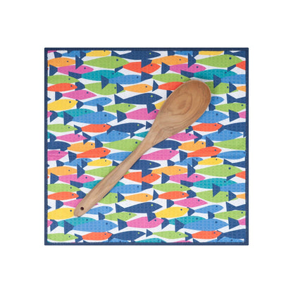 Mighty Mini Towel (Set of 3) Reversible - KN Fish