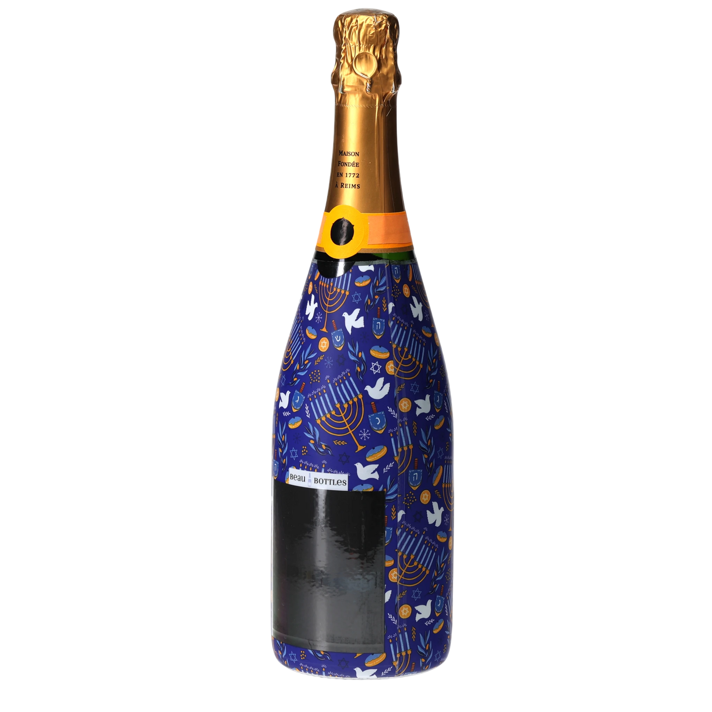 Limited Edition Hanukkah Champagne Bottle Wrap