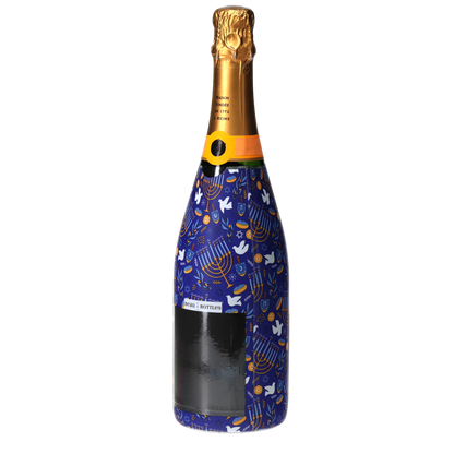 Limited Edition Hanukkah Champagne Bottle Wrap