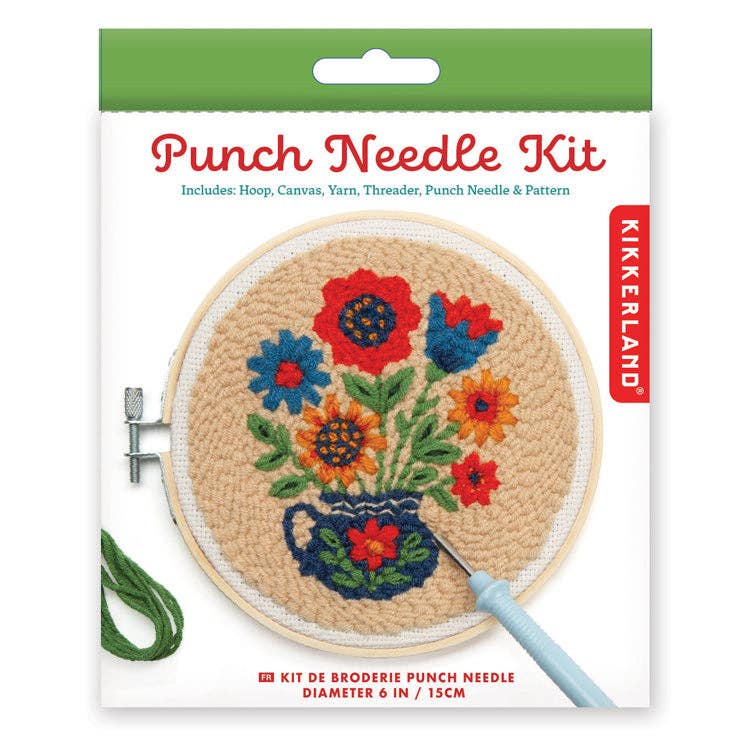 Flower Bouquet Punch Needle