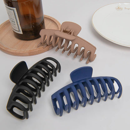 4.33'' Matte Hair Claw Clip For Thick Hair