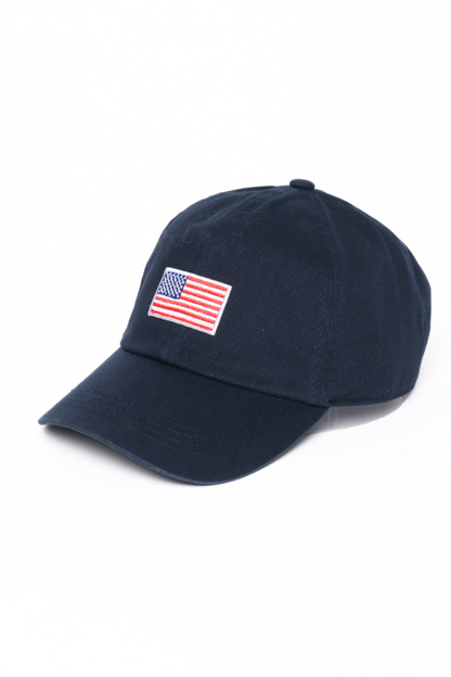 American Flag Embroidery Baseball Cap