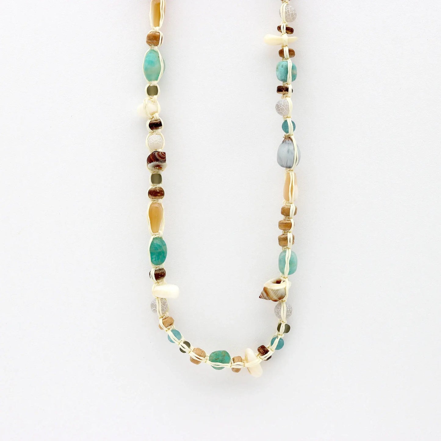 Nixie Beaded Seed Choker Necklace, by Pineapple Island