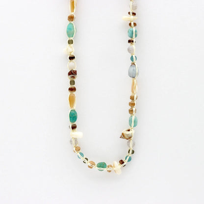 Nixie Beaded Seed Choker Necklace, by Pineapple Island