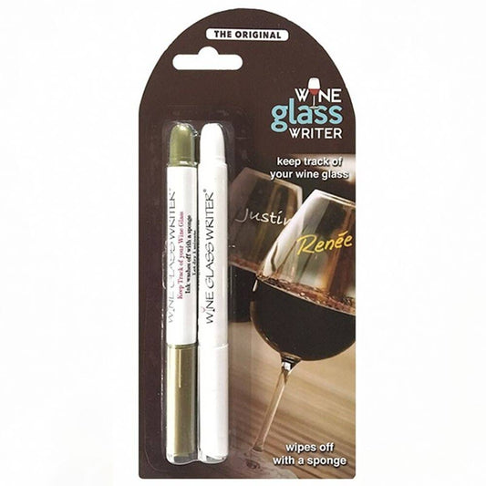 Wine Glass Writer Pens Duet Set of 2