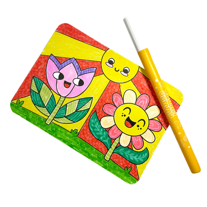 Undercover Art Hidden Patterns Color Activity - Garden Pals