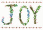 Joy and Holly Small Boxed Holiday Cards