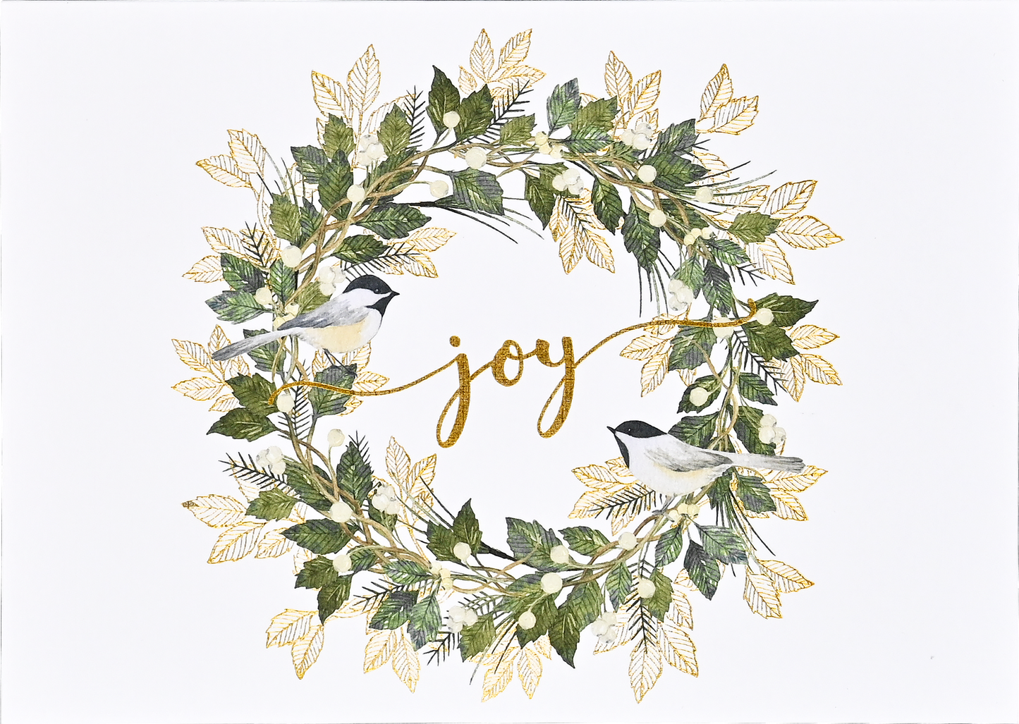 Wreath of Joy Deluxe Boxed Holiday Cards