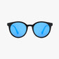HERON SKY BLUE MIRROR Polarized Round Fashion Sunglasses
