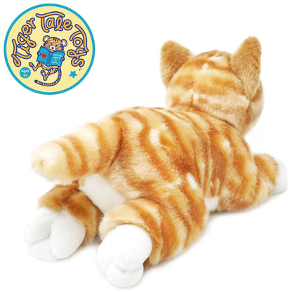 Tamarr the Orange Tabby Cat | 10 Inch Stuffed Animal Plush