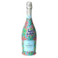 Happy Birthday Floral Prosecco Bottle Wrap