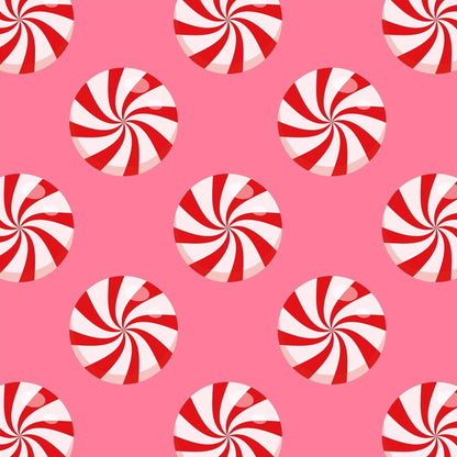 Peppermint Parade Prosecco Bottle Wrap