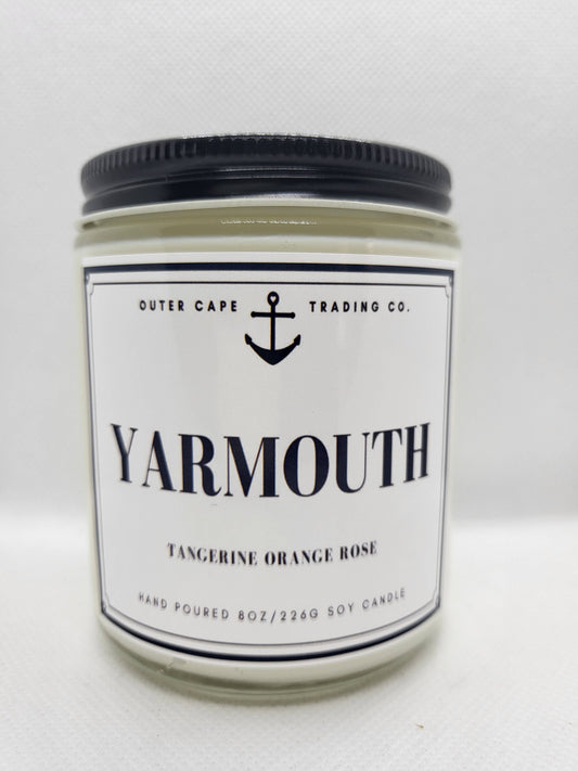 Yarmouth Cape Cod Soy Wax Crackling Wooden Wick Candle