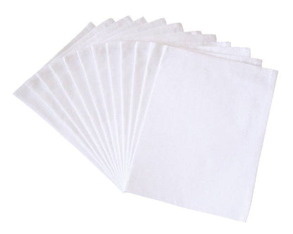 Set of 4 - Flour Sack Napkins, Cloth Napkins, 19"x19", 100% Cotton