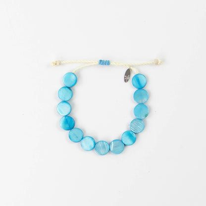 Disc Bracelet, Beaded Bracelet, Boho by Pineapple Island