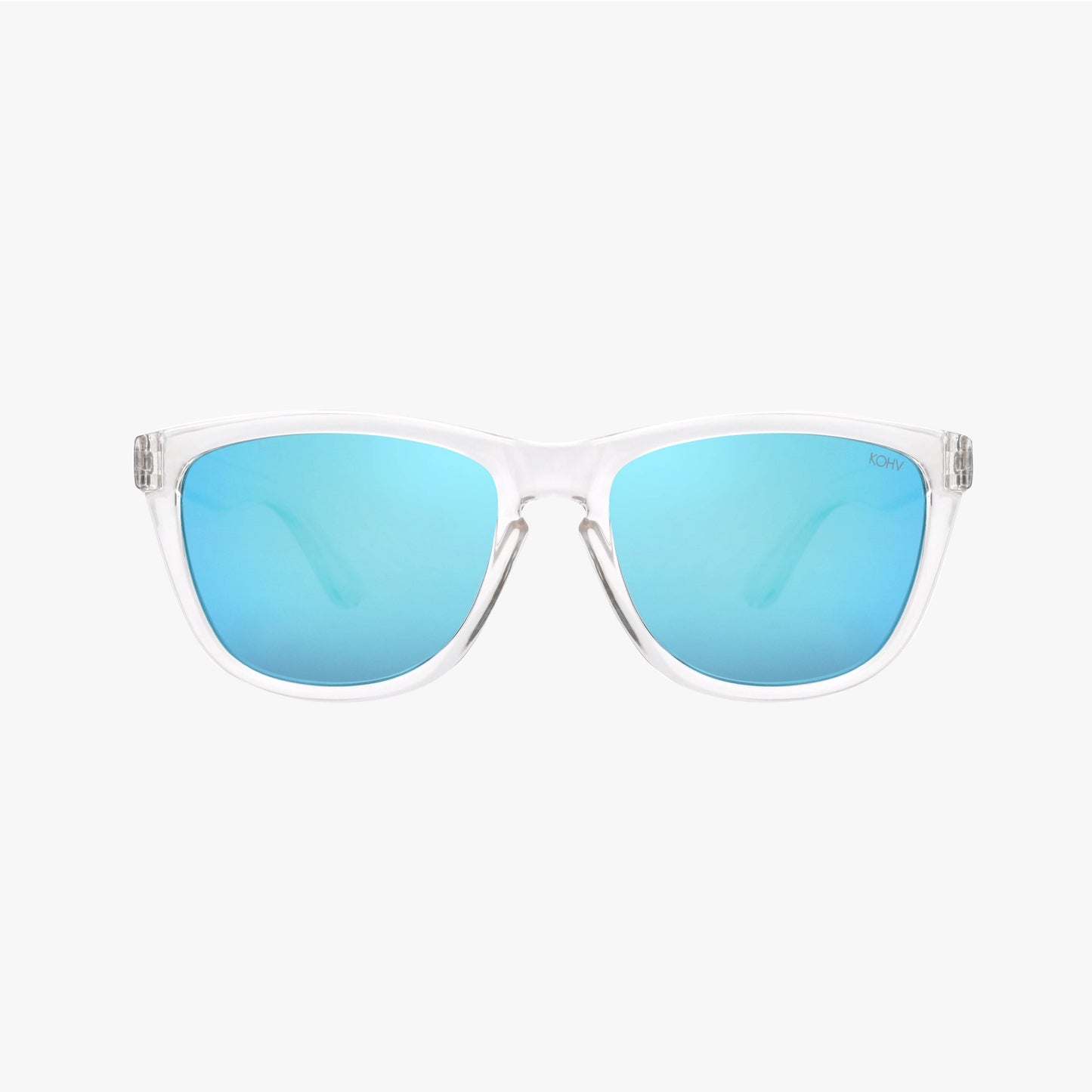 WAKE SKY BLUE MIRROR Polarized Active Square Sunglasses