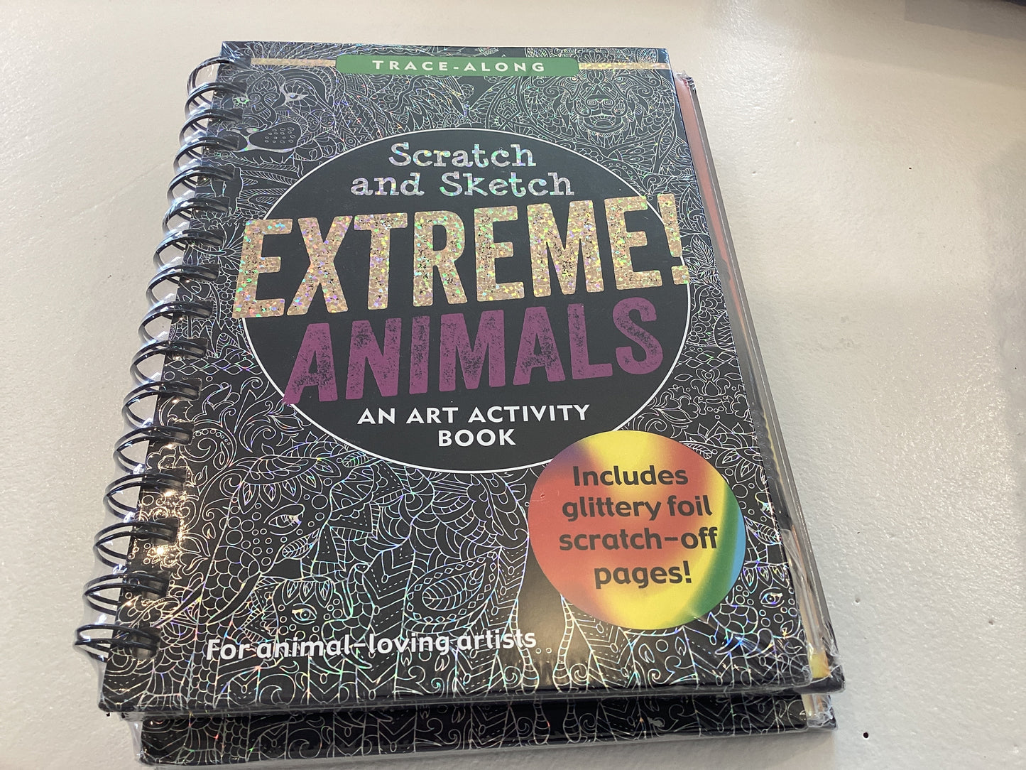 Extreme Animals Scratch and Sketch Books