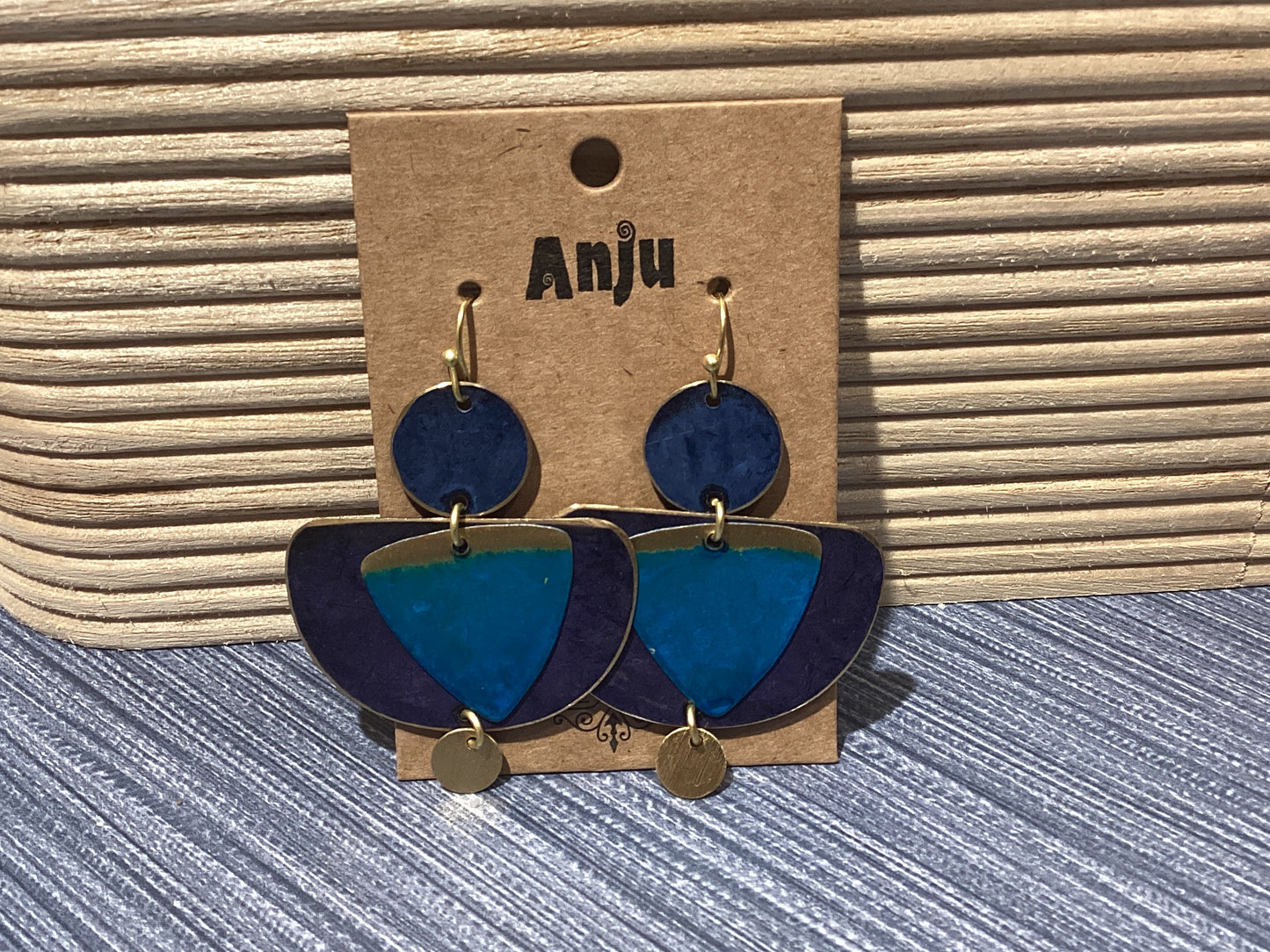 Anju Earrings - Blues