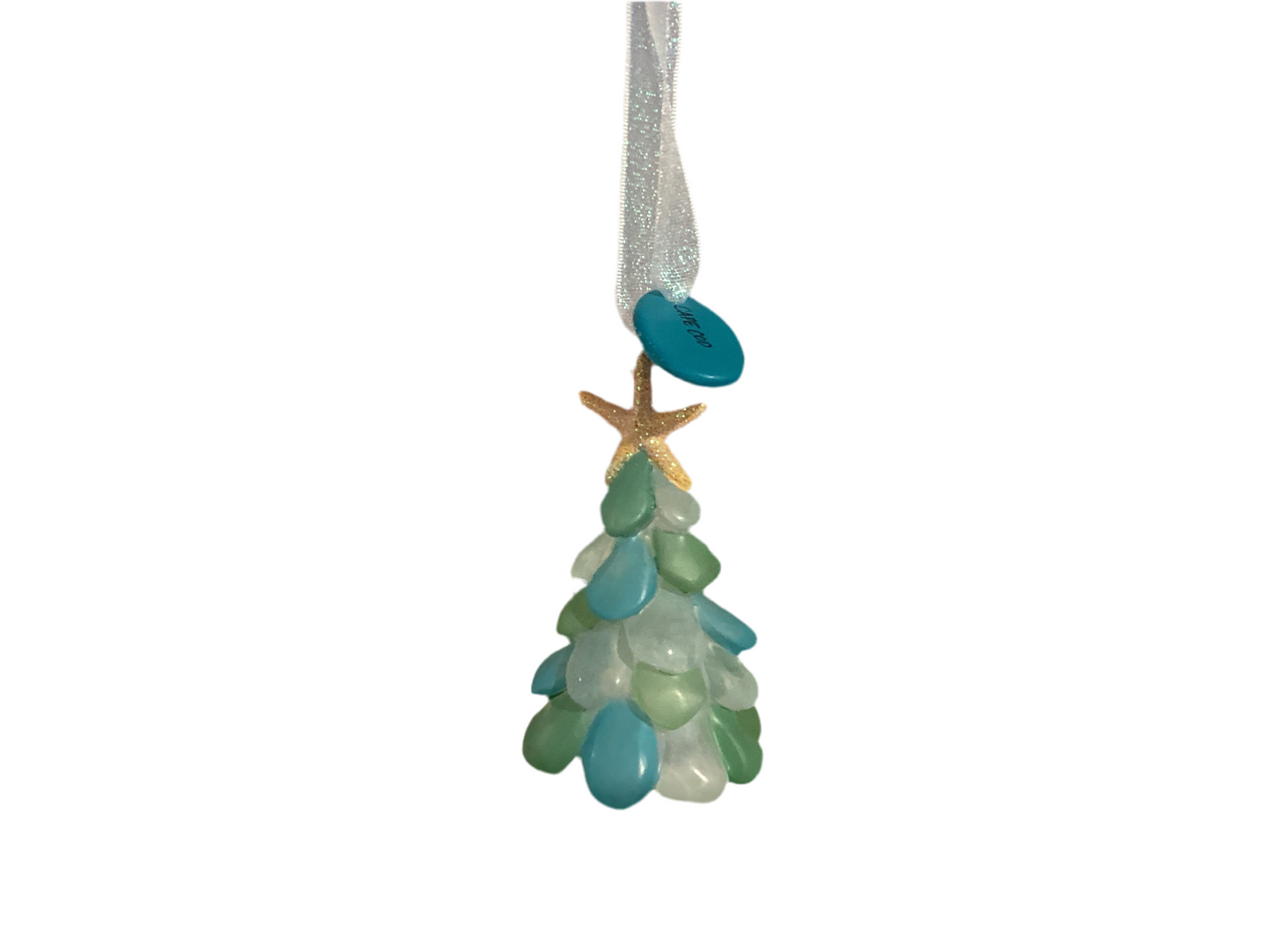 Seaglass Tree Cape Cod Ornament